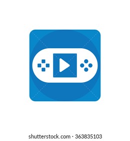 gamepad icon, on white background
