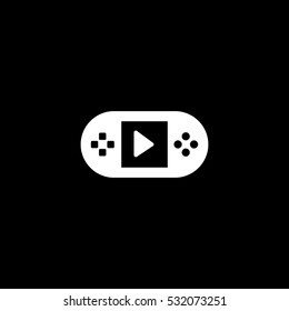 gamepad icon, on white background