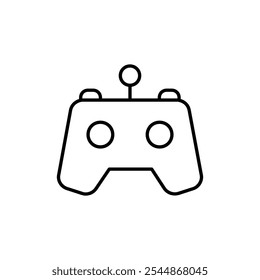 Gamepad icon Outline vector for web ui