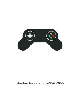 gamepad icon set. flat style vector illustration