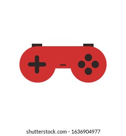 gamepad icon set. flat style vector illustration