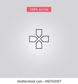gamepad icon. gamepad sign