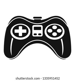 Gamepad icon. Simple illustration of gamepad vector icon for web design isolated on white background