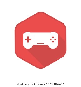 Gamepad Icon. Vector Button. Eps