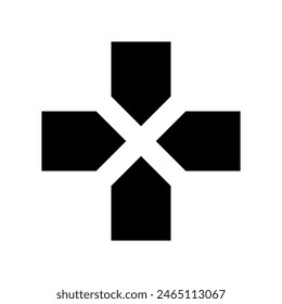Diseño de Vector de iconos de Gamepad en eps 10