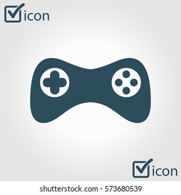 Gamepad icon. Vector. Flat design style. Joypad symbol.