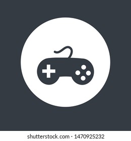 gamepad icon vector. gamepad vector graphic illustration