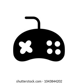 gamepad icon, vector illustration