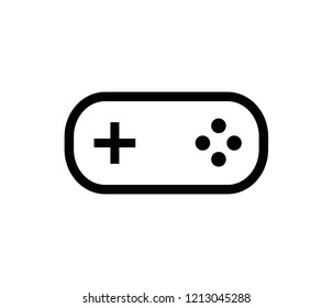 Gamepad icon. vector illustration