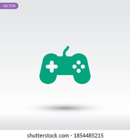 Gamepad icon. Vector illustration EPS 10.