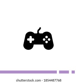 Icono de Gamepad. Ilustración del vector EPS 10.