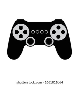 
Gamepad icon vector. Vector illustration of game controller.