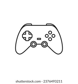 
Gamepad icon vector illustration. Joystick on isolated background. Controller sign concept.
