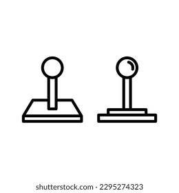 Gamepad icon vector illustration logo template for many purpose. Isolated on white background.