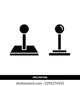 Gamepad icon vector illustration logo template for many purpose. Isolated on white background.