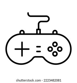 Gamepad icon vector image. Can also be used for web apps, mobile apps and print media.