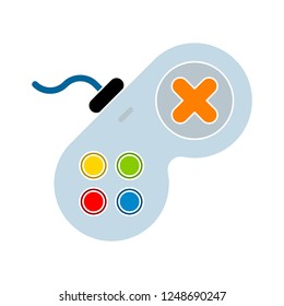 gamepad icon - video game controller icon - joystick, game play icon