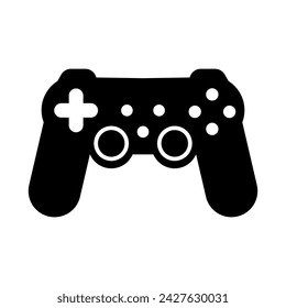 Gamepad icon. Video game controller, joystick, console icons. Vector illustration
