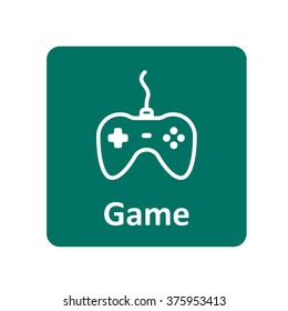 Gamepad icon for web and mobile