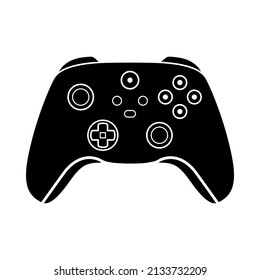 Gamepad icon. Wireless game controller. Video game controller