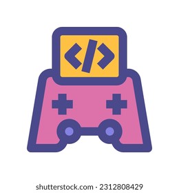gamepad icon for your website, mobile, presentation, and logo design.