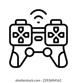 gamepad icon for your website, mobile, presentation, and logo design.