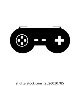 Ilustrador de gamepad em vetor no plano de fundo