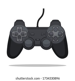 Gamepad Joypad. Simple and clear flat illustration.
