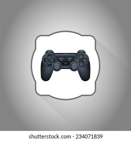 Gamepad Joystick. Joystick game console. Realistic image. Made in vector illustration