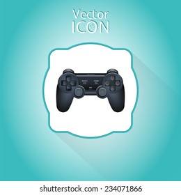 Gamepad Joystick. Joystick game console. Realistic image. Made in vector illustration