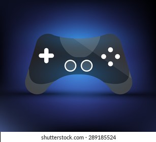 Gamepad Joystick. Joystick game console. Realistic image. Made in vector illustration
