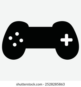 Gamepad, joystick, controlador de juegos móviles icono de Web Ilustración vectorial