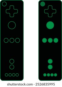 Controlador Joystick WII Gamepad - Verde