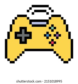 Gamepad Pixel Item Virtual Item Game Controller für Spiel oder Grafiken