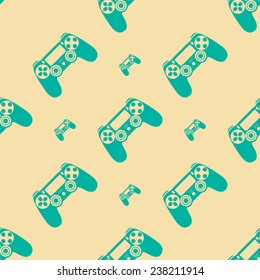 gamepad seamless pattern