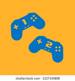 Gamepad, two Joystick, vector art