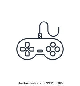 Gamepad vector icon