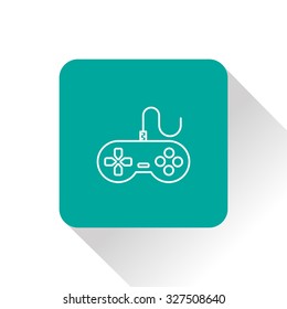 Gamepad vector icon