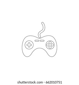 Gamepad vector icon. vector  icon.