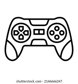Icono de vector Gamepad. Se puede usar para imprimir, móviles y aplicaciones web.