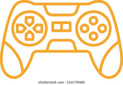 Icono de vector Gamepad. Se puede usar para imprimir, móviles y aplicaciones web.