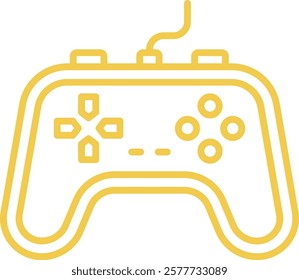 Gamepad vector icon. Can be used for printing, mobile and web applications.