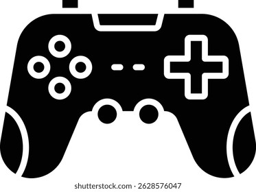 Icono de Vector de Gamepad. Se puede utilizar para aplicaciones de impresión, móviles y de Web.
