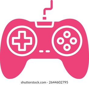 Icono de Vector de Gamepad. Se puede utilizar para aplicaciones de impresión, móviles y de Web.