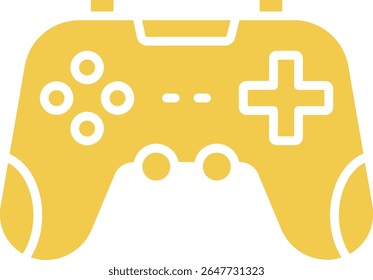 Gamepad vector icon. Can be used for printing, mobile and web applications.