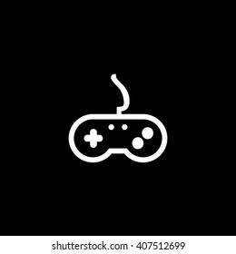Gamepad Vector Icon Illustration