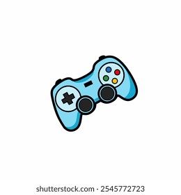 Gamepad vector icon symbol design