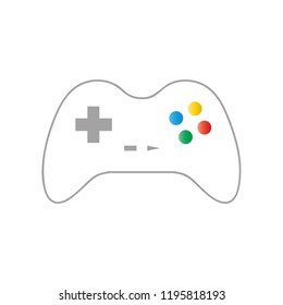 gamepad vector illustration