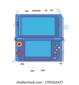Gamepad vector illustration. flat illustration for game, website or banner