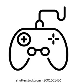 Gamepad vector line Icon-  Modern style high quality vector illustration.